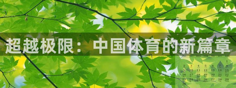 vsport体育官网下载招商电话：超越极限：中国体育