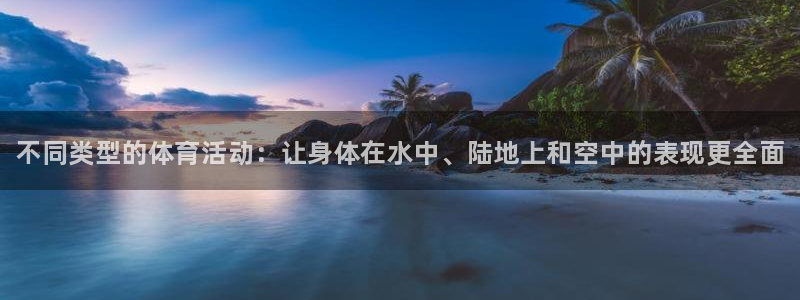 vsport体育官网下载软件：不同类型的体育活动：让