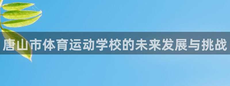 vsport体育官方正版app新能源：唐山市体育运动学校的未