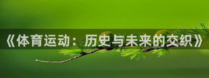 vsport体育官网下载娱乐：《体育运动：历史与未来