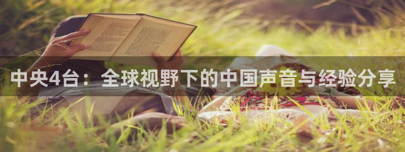 jrkan直播app：中央4台：全球视野下的中国声音与经验分享